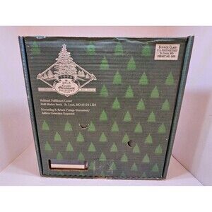 1996 Hallmark Keepsake Ornament Collector’s Club Membership Kit Open Box. Extras